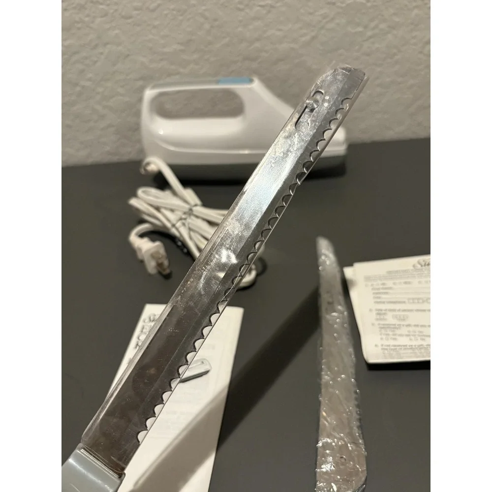 Sunbeam Electric Carving Knife Model 2790 Tested Working EUC Excellent